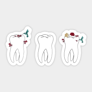 Dentist Art Sticker